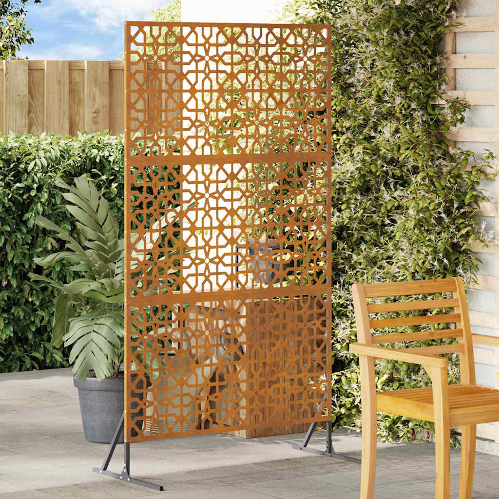 Privacyscherm Grijs 100 x 50 x 180 cm Staal is nu te koop bij PeponiXL, paradijselijk wonen!