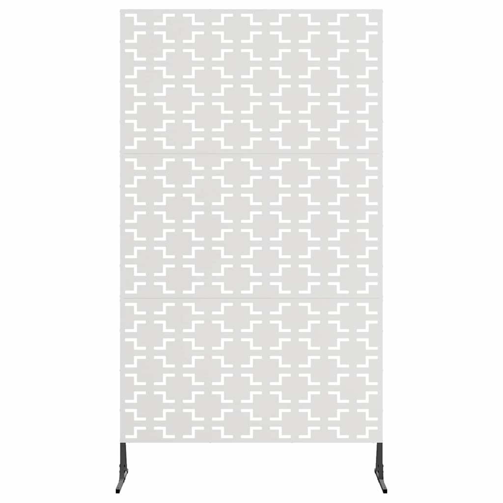 Privacyscherm Grijs 100 x 50 x 180 cm Staal is nu te koop bij PeponiXL, paradijselijk wonen!