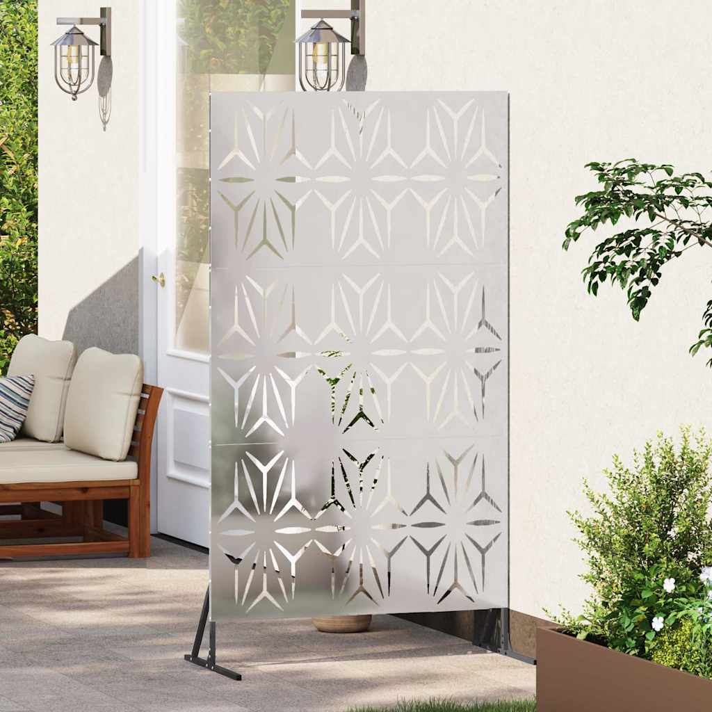 Privacyscherm Grijs 100 x 50 x 180 cm Staal is nu te koop bij PeponiXL, paradijselijk wonen!