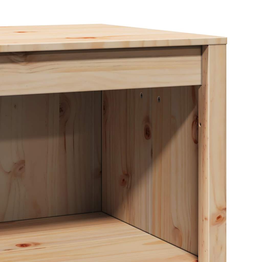 Keukenkast Bruin Eiken 106 x 55 x 92 cm Massief grenenhout is nu te koop bij PeponiXL, paradijselijk wonen!