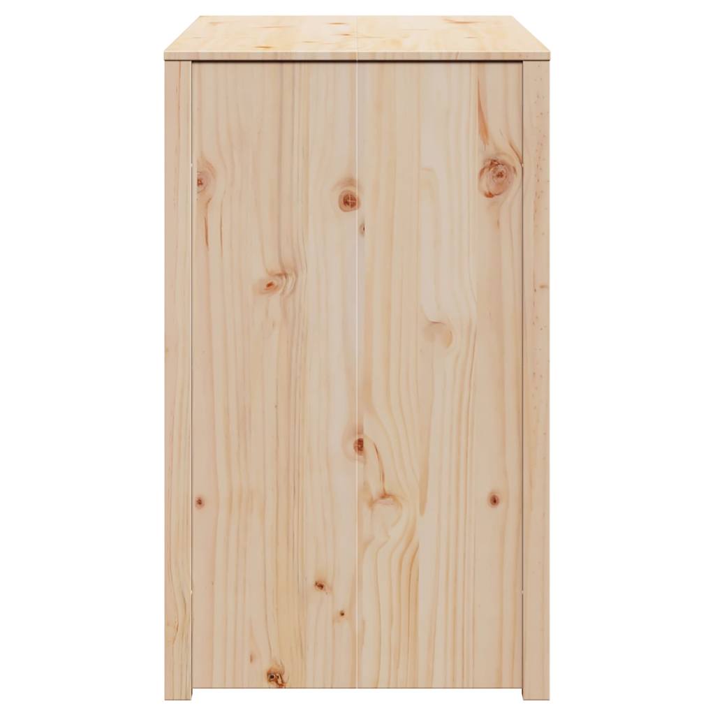 Keukenkast Bruin Eiken 106 x 55 x 92 cm Massief grenenhout is nu te koop bij PeponiXL, paradijselijk wonen!