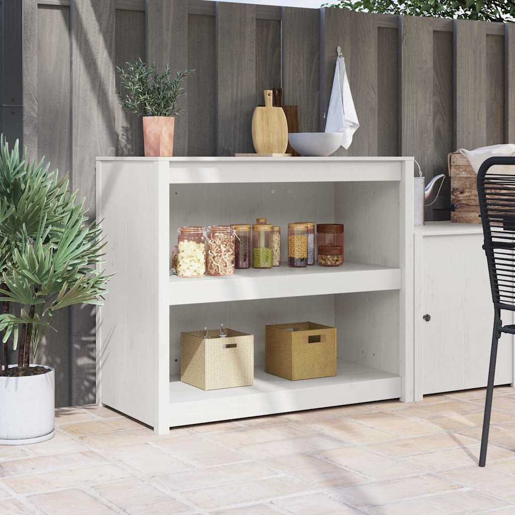 Keukenkast MEPPEL Wit 106 x 55 x 92 cm Massief grenenhout is nu te koop bij PeponiXL, paradijselijk wonen!