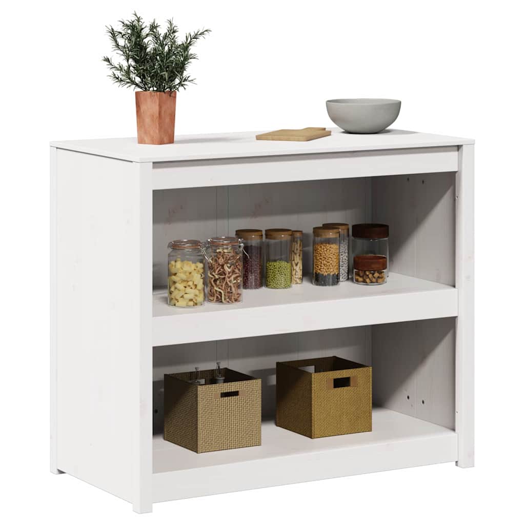 Keukenkast MEPPEL Wit 106 x 55 x 92 cm Massief grenenhout is nu te koop bij PeponiXL, paradijselijk wonen!