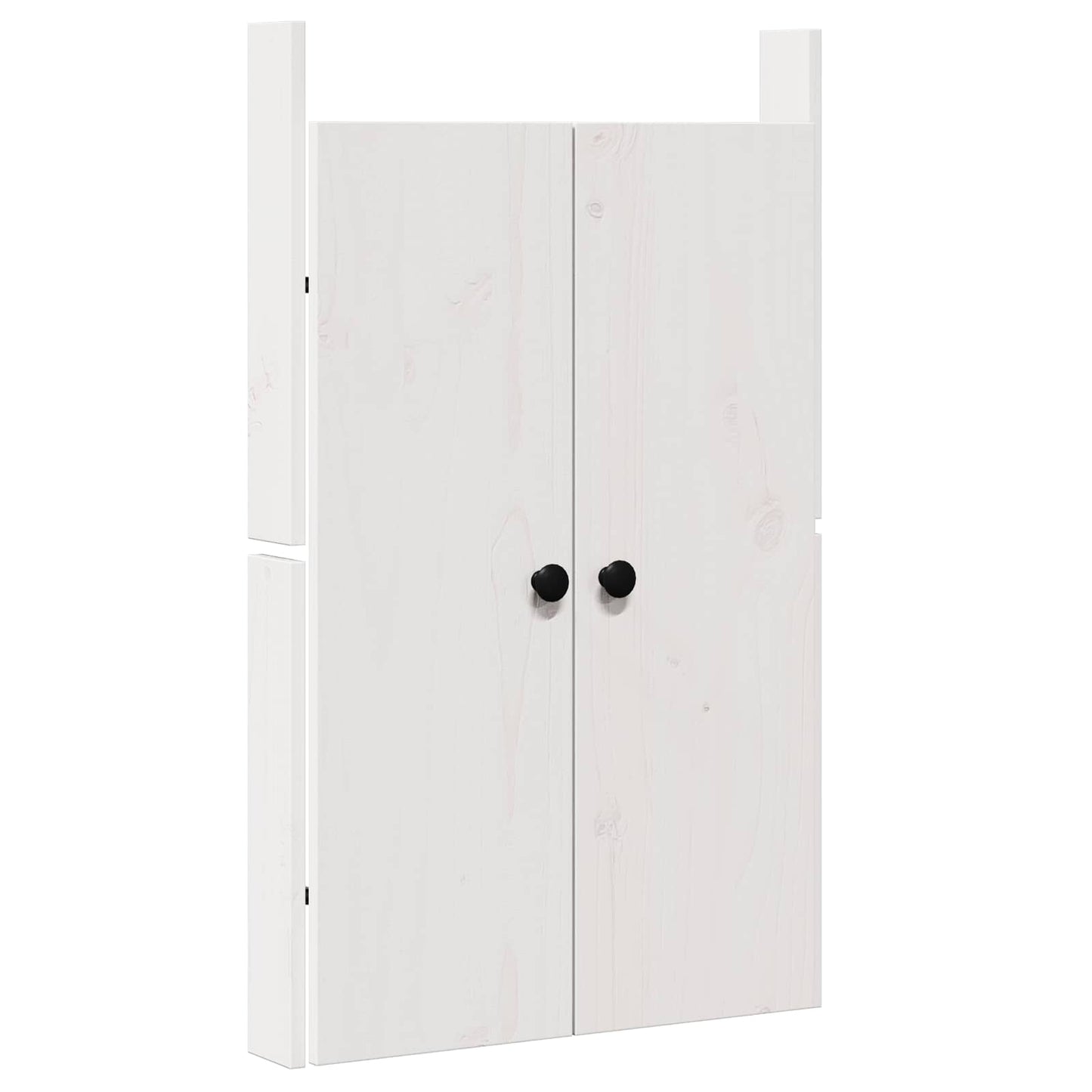 Keukendeur MEPPEL Wit 50 x 9 x 82 cm Massief grenenhout
