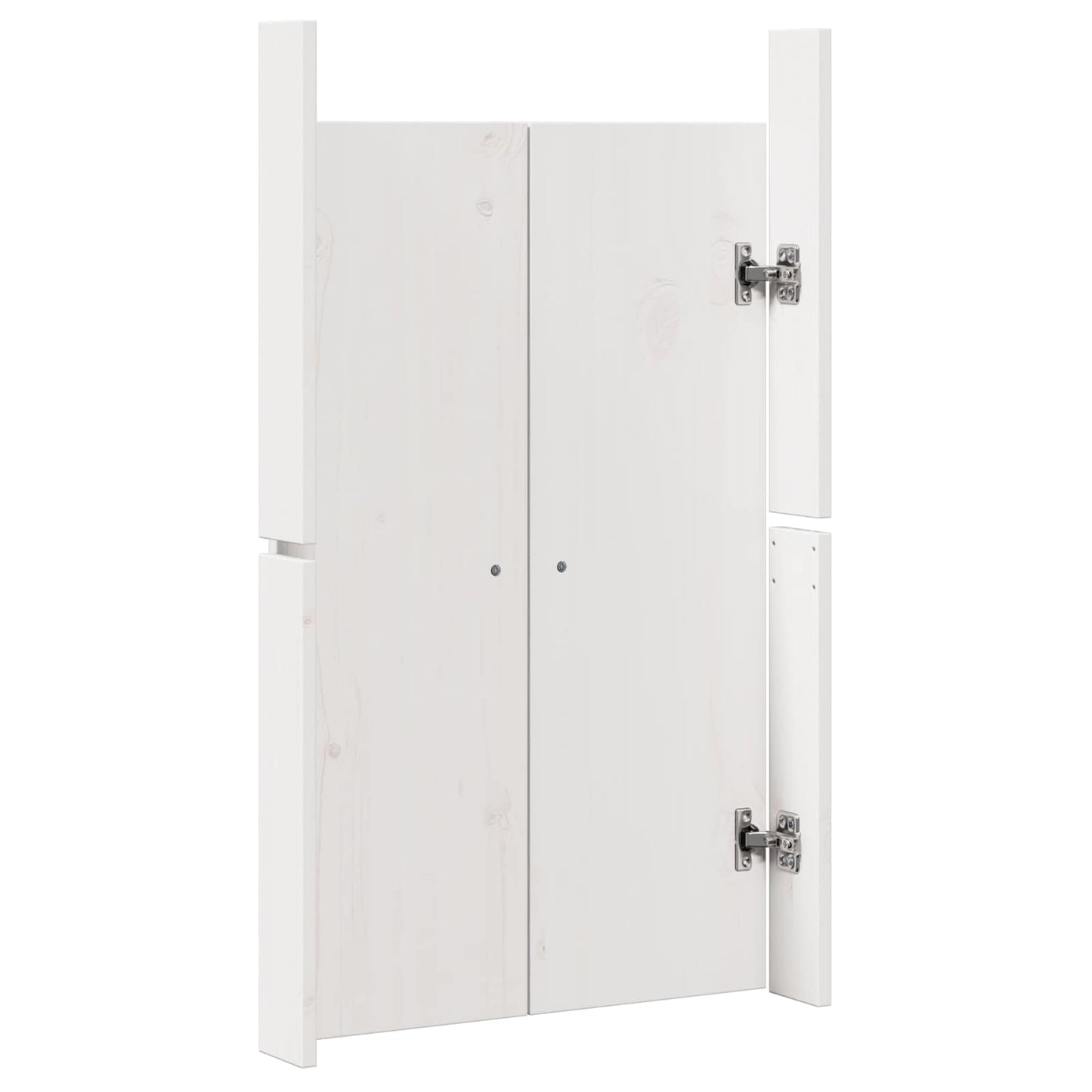 Keukendeur MEPPEL Wit 50 x 9 x 82 cm Massief grenenhout