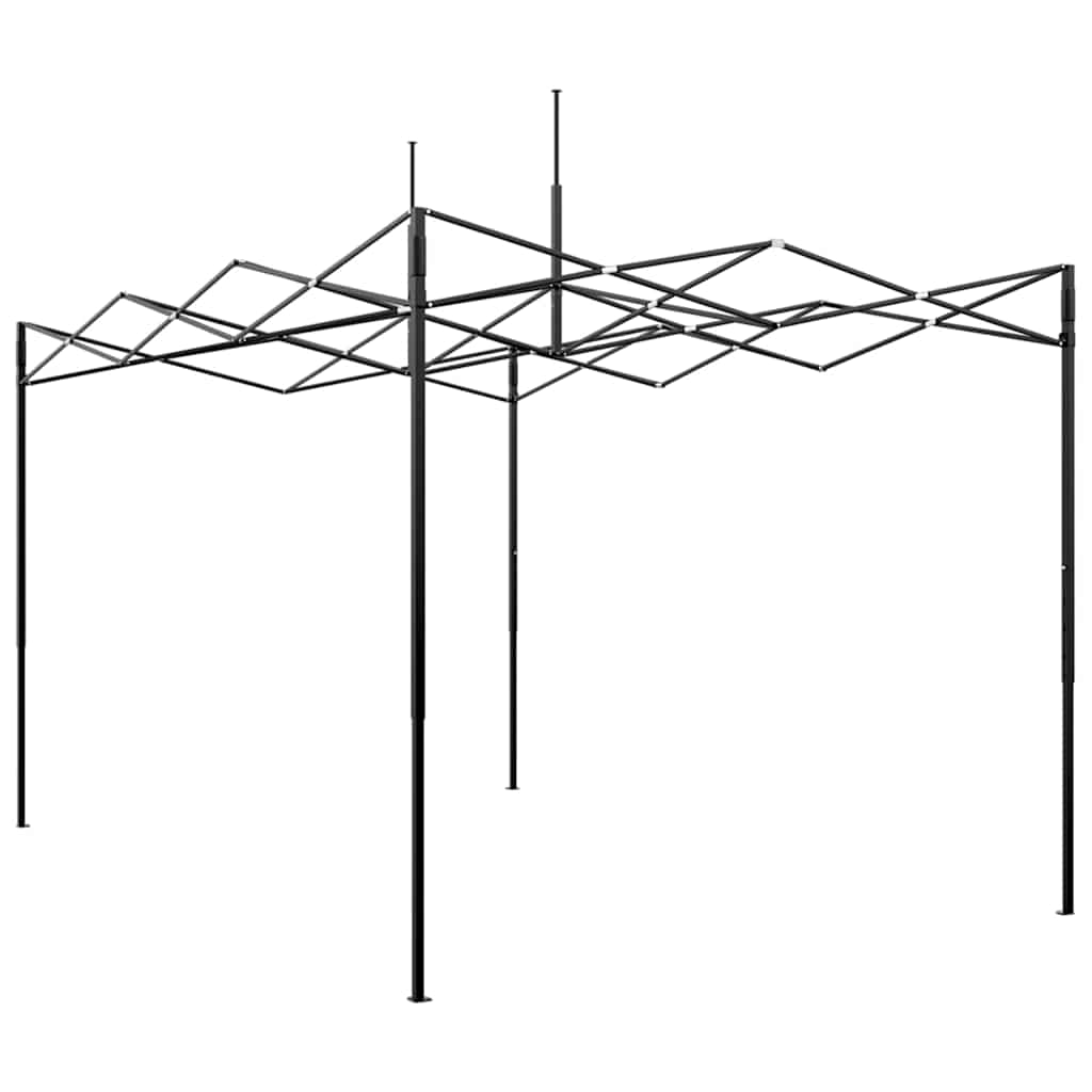 Kas met pop-up frame met dak Groen 280 x 410 x 315 cm IJzer is nu te koop bij PeponiXL, paradijselijk wonen!