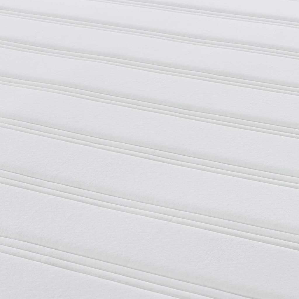 Bedmatras met matras Crème 90 x 200 cm Stof is nu te koop bij PeponiXL, paradijselijk wonen!
