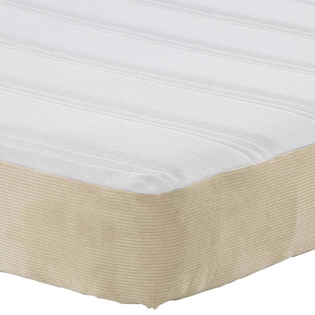 Bedmatras met matras Saliegroen 100 x 200 cm Stof is nu te koop bij PeponiXL, paradijselijk wonen!