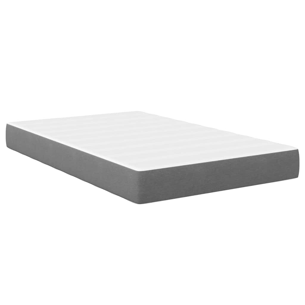Bedmatras met matras Lichtgrijs 120 x 200 cm Stof is nu te koop bij PeponiXL, paradijselijk wonen!