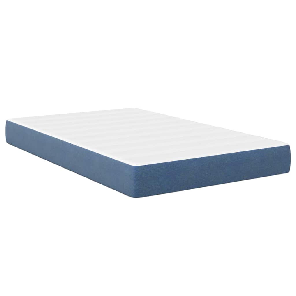 Bedmatras met matras Blauw 120 x 200 cm Stof is nu te koop bij PeponiXL, paradijselijk wonen!