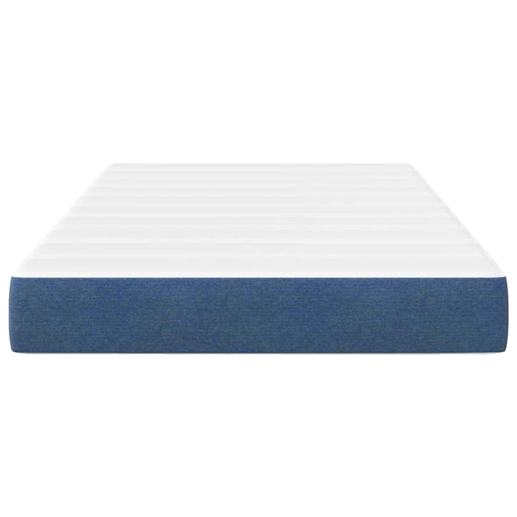 Bedmatras met matras Blauw 120 x 200 cm Stof is nu te koop bij PeponiXL, paradijselijk wonen!