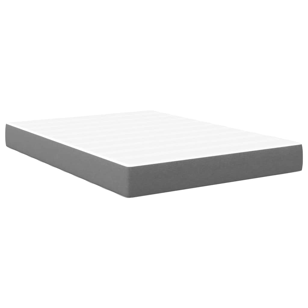 Bedmatras met matras Lichtgrijs 160 x 200 cm Stof is nu te koop bij PeponiXL, paradijselijk wonen!