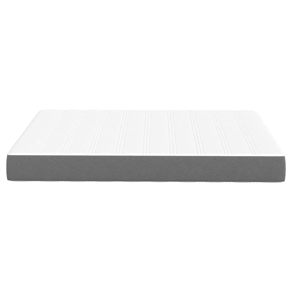 Bedmatras met matras Lichtgrijs 160 x 200 cm Stof is nu te koop bij PeponiXL, paradijselijk wonen!