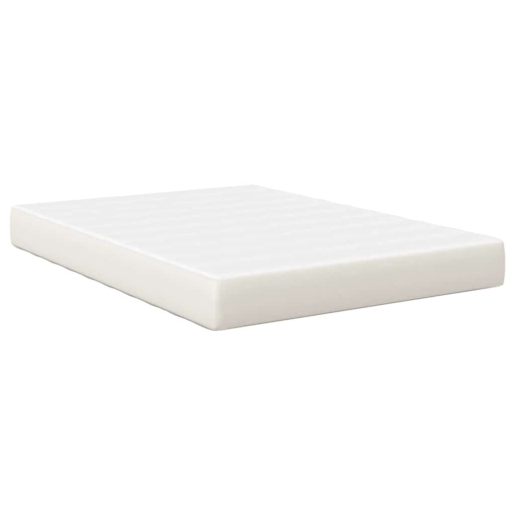 Bedmatras met matras Crème 160 x 200 cm Stof is nu te koop bij PeponiXL, paradijselijk wonen!