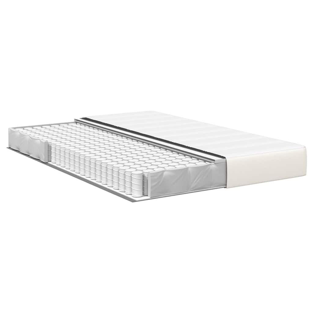 Bedmatras met matras Crème 160 x 200 cm Stof is nu te koop bij PeponiXL, paradijselijk wonen!