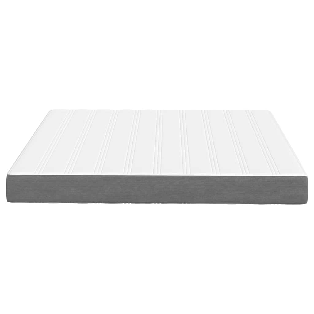 Bedmatras met matras Lichtgrijs 180 x 200 cm Stof is nu te koop bij PeponiXL, paradijselijk wonen!