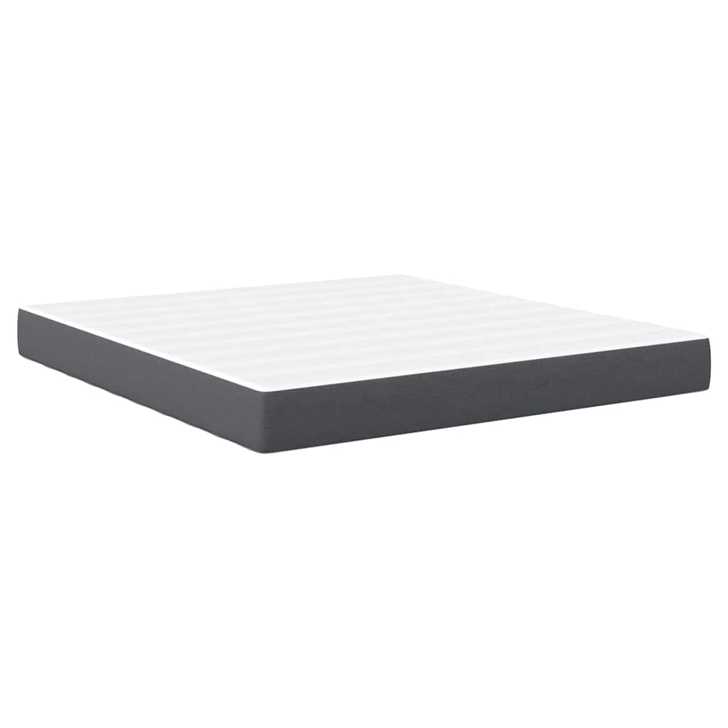 Bedmatras met matras Grijs 180 x 200 cm Stof is nu te koop bij PeponiXL, paradijselijk wonen!