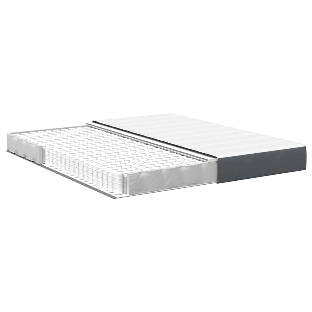 Bedmatras met matras Grijs 180 x 200 cm Stof is nu te koop bij PeponiXL, paradijselijk wonen!