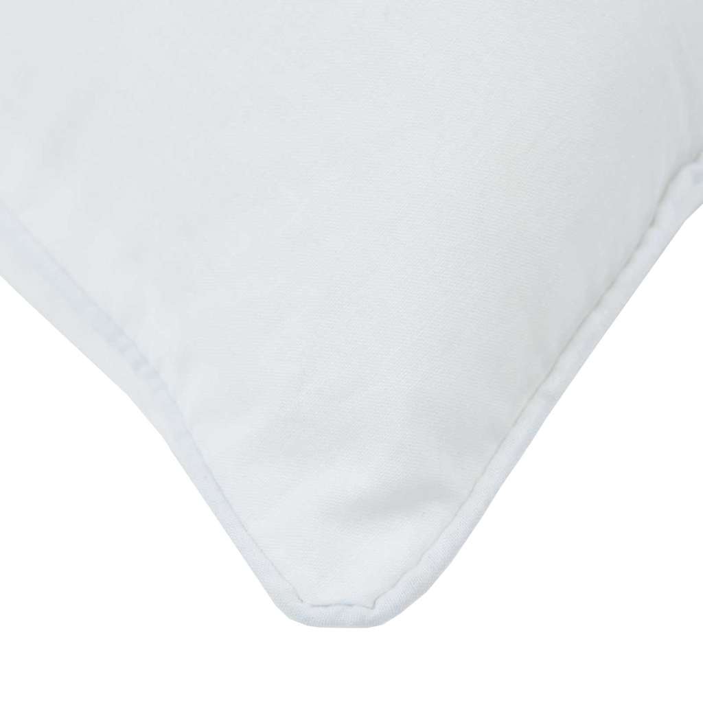 Hoofdkussen met kussen Wit 51 x 51 x 20 cm Katoen en Polyester is nu te koop bij PeponiXL, paradijselijk wonen!