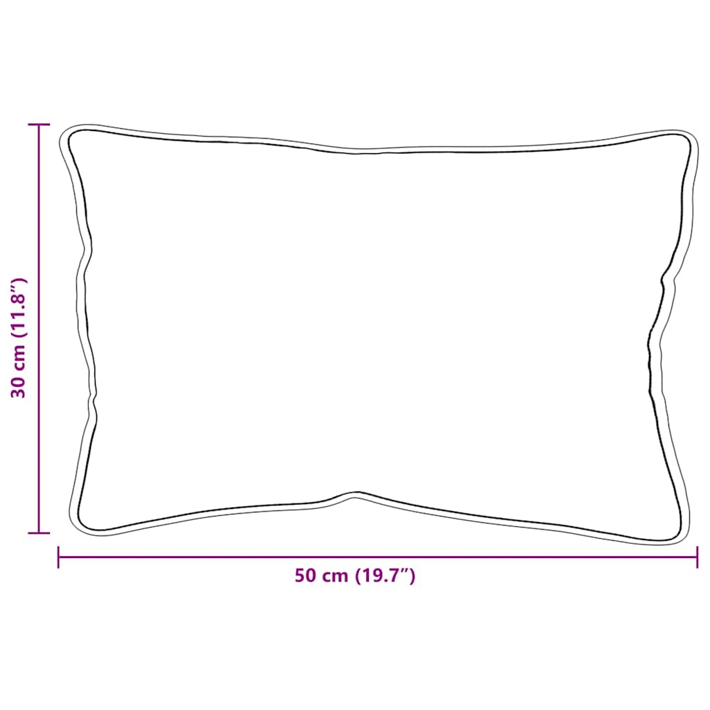 Hoofdkussen 2 pcs Wit 62 x 31 x 0 cm Katoen en Polyester is nu te koop bij PeponiXL, paradijselijk wonen!