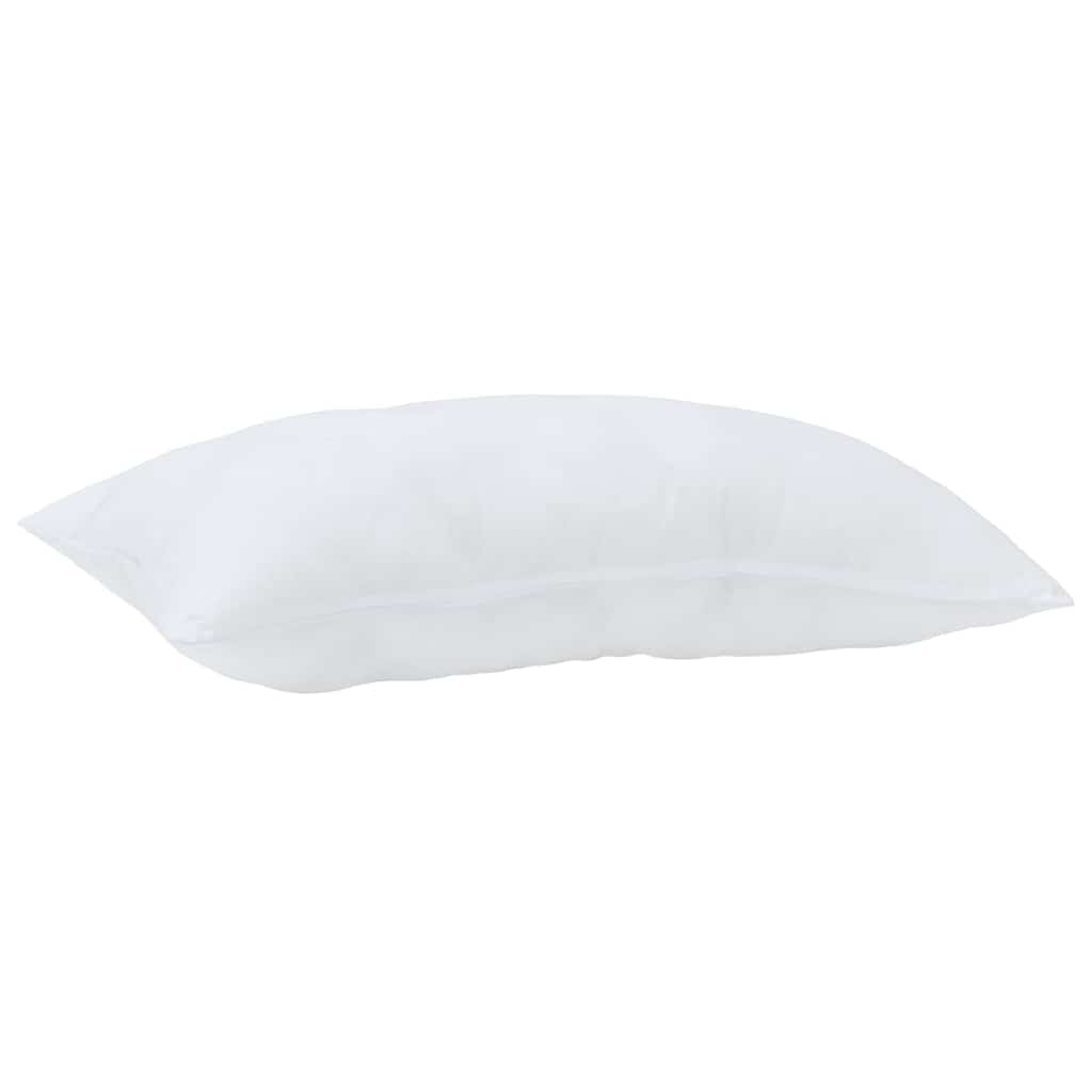 Hoofdkussen 2 pcs Wit 80 x 40 x 20 cm Katoen en Polyester is nu te koop bij PeponiXL, paradijselijk wonen!