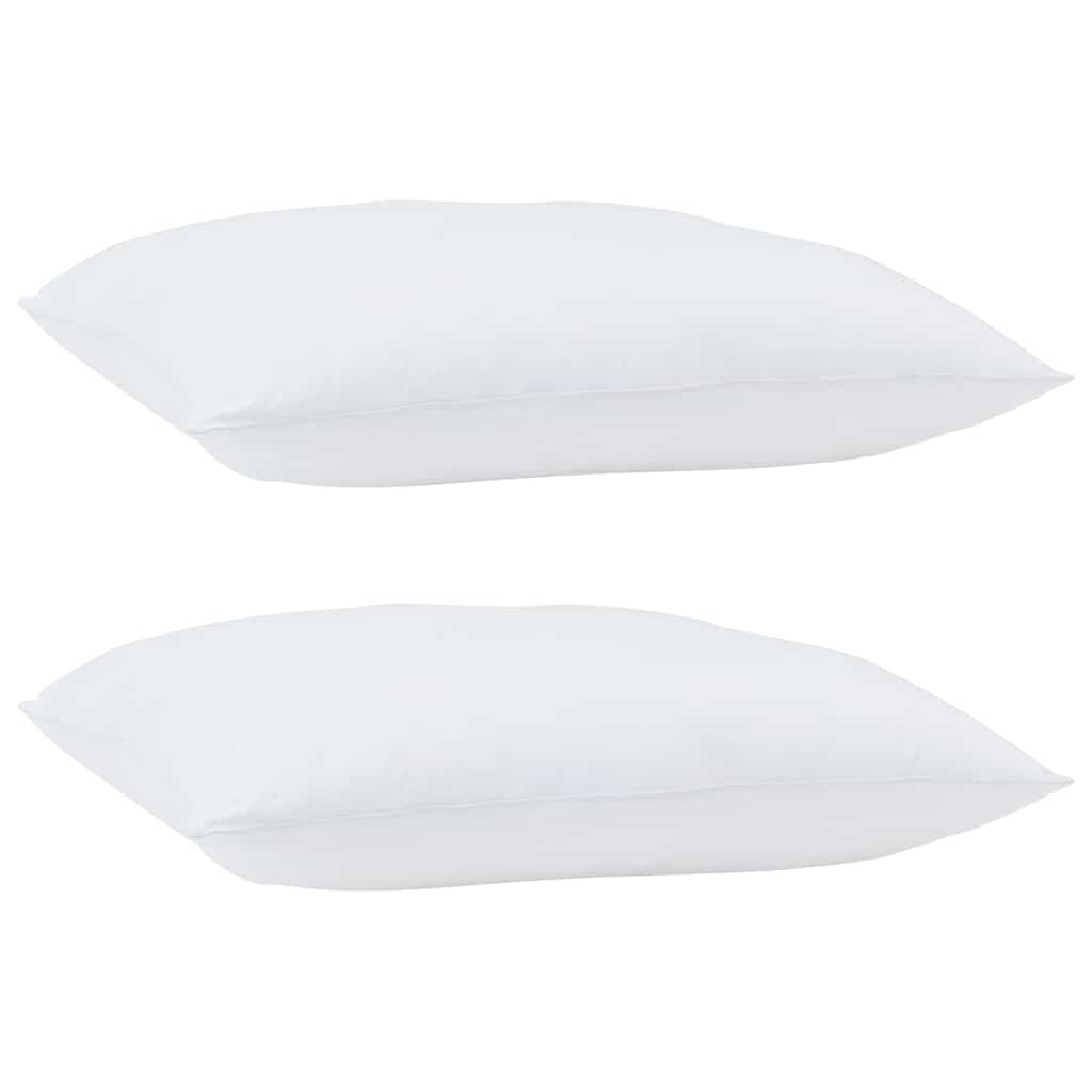 Hoofdkussen 2 pcs Wit 60 x 60 x 20 cm Katoen en Polyester is nu te koop bij PeponiXL, paradijselijk wonen!