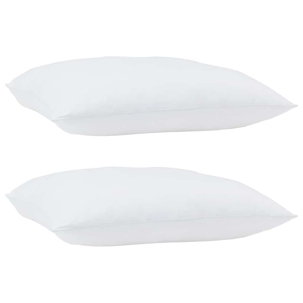 Hoofdkussen 2 pcs Wit 70 x 60 x 20 cm Katoen en Polyester is nu te koop bij PeponiXL, paradijselijk wonen!