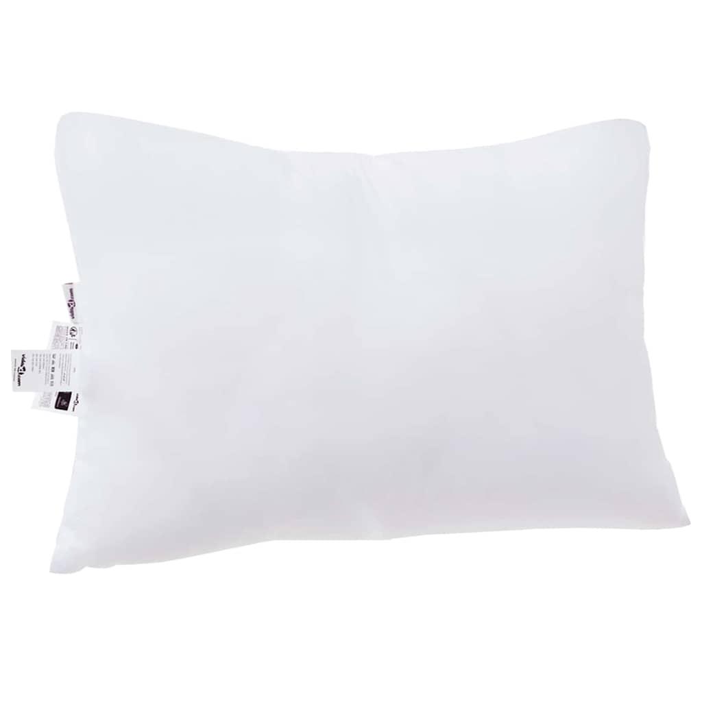 Hoofdkussen met kussen 2 pcs Wit 51 x 31 x 20 cm Polyester is nu te koop bij PeponiXL, paradijselijk wonen!