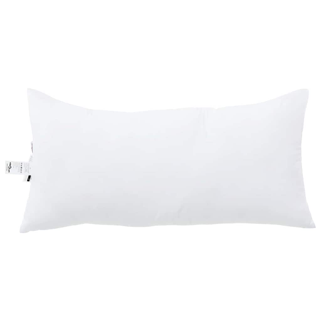 Hoofdkussen met kussen 2 pcs Wit 81 x 42 x 20 cm Polyester is nu te koop bij PeponiXL, paradijselijk wonen!
