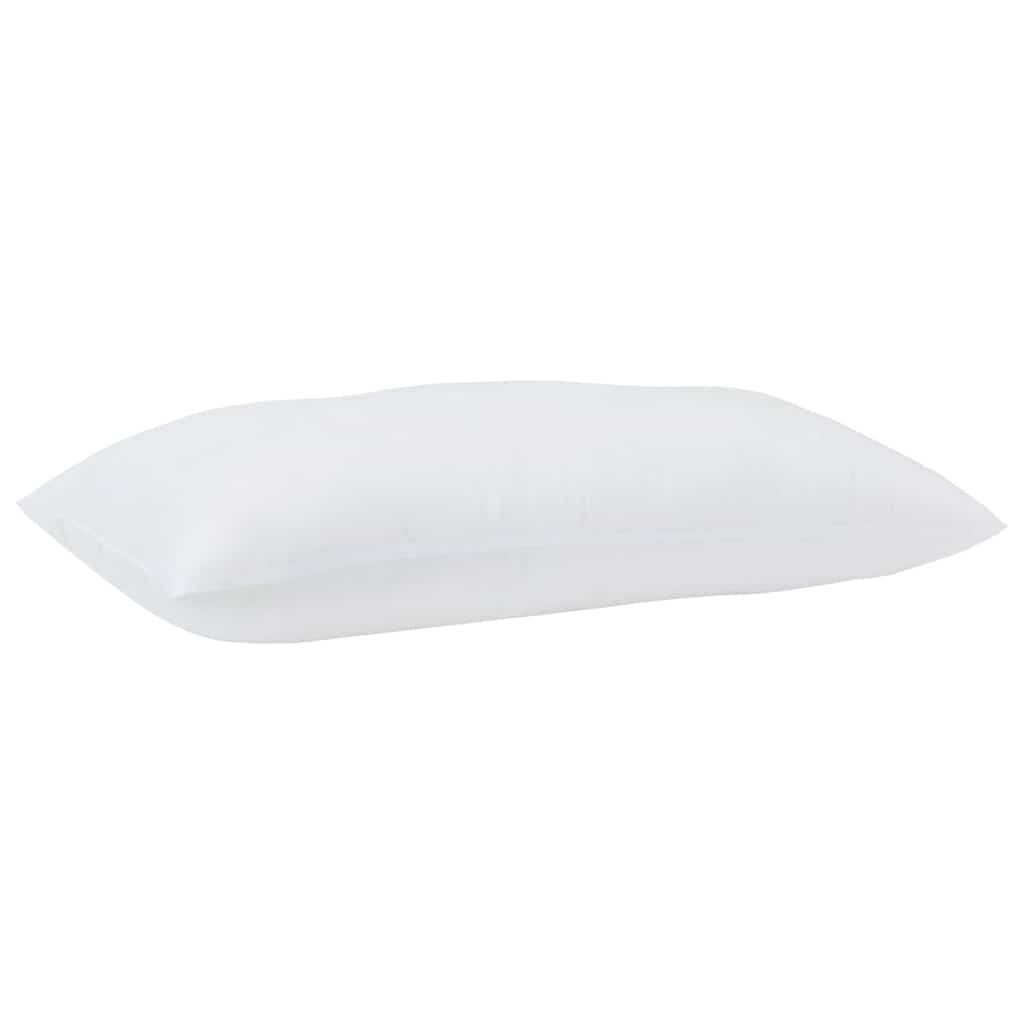 Hoofdkussen met kussen 2 pcs Wit 81 x 42 x 20 cm Polyester is nu te koop bij PeponiXL, paradijselijk wonen!