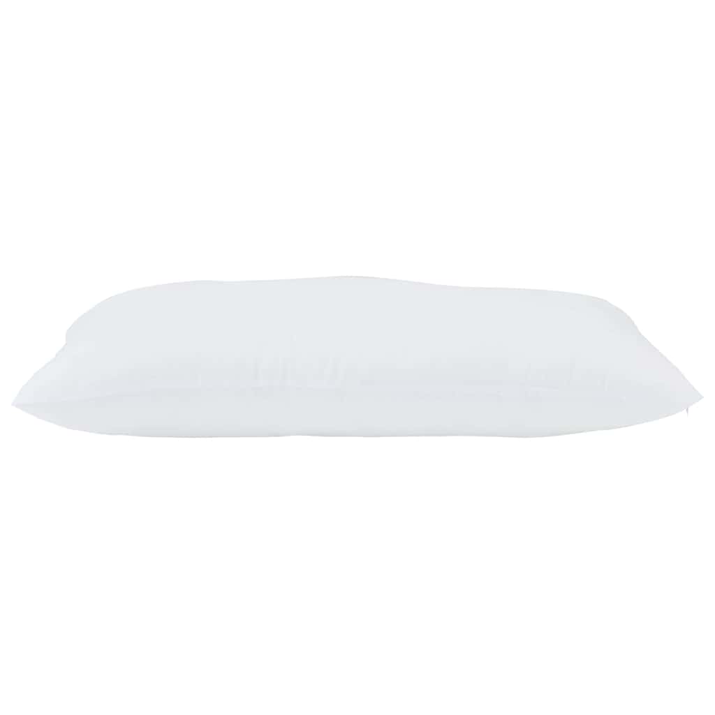 Hoofdkussen met kussen 2 pcs Wit 81 x 42 x 20 cm Polyester is nu te koop bij PeponiXL, paradijselijk wonen!