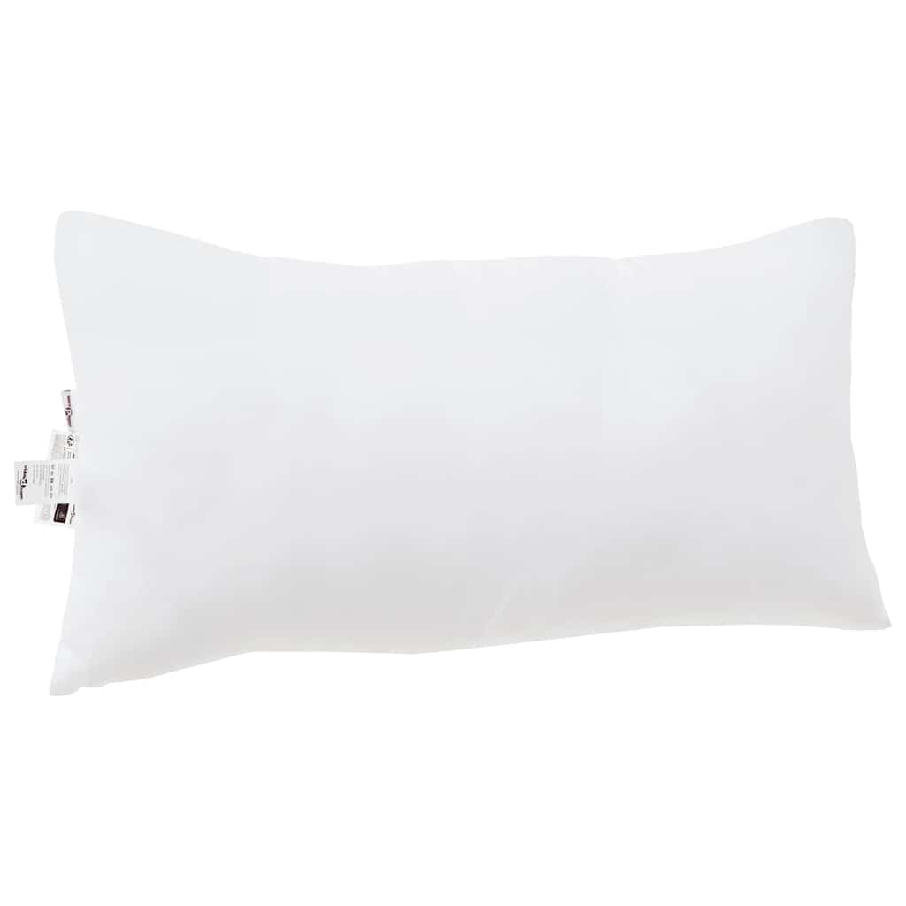 Hoofdkussen met kussen 2 pcs Wit 81 x 42 x 20 cm Polyester is nu te koop bij PeponiXL, paradijselijk wonen!