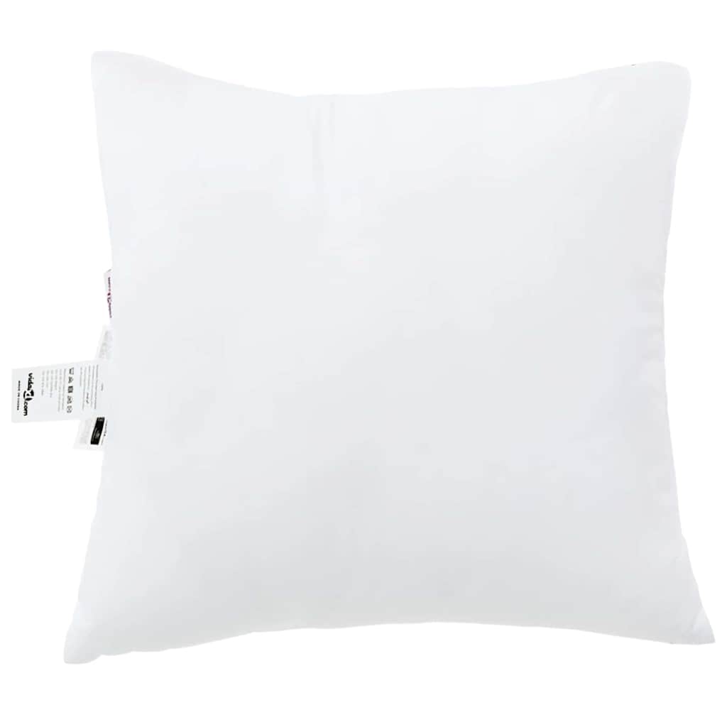 Hoofdkussen met kussen 2 pcs Wit 51 x 50 x 20 cm Polyester is nu te koop bij PeponiXL, paradijselijk wonen!
