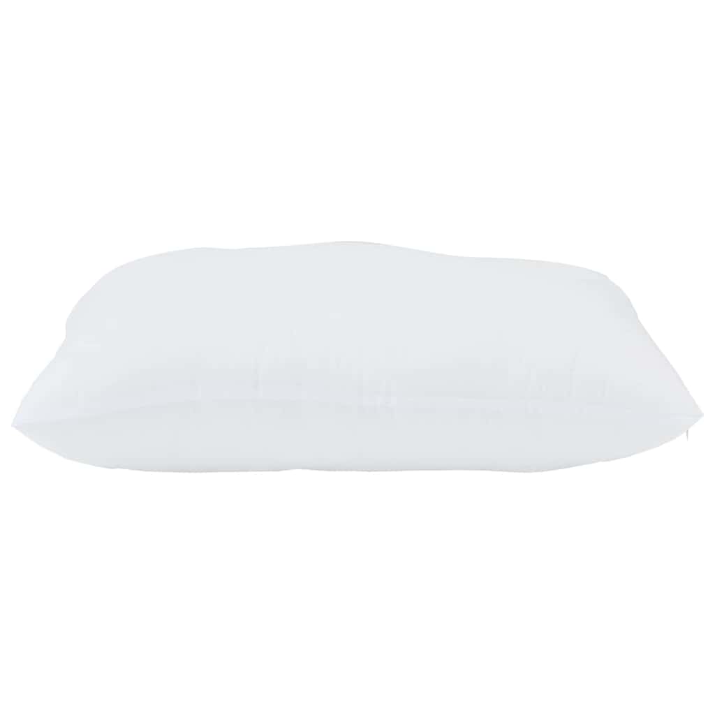 Hoofdkussen met kussen 2 pcs Wit 51 x 50 x 20 cm Polyester is nu te koop bij PeponiXL, paradijselijk wonen!