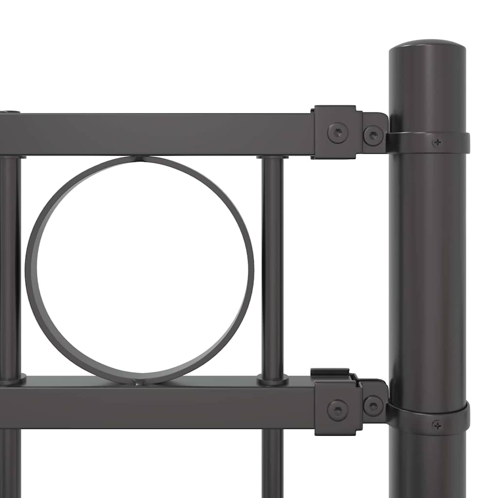 Hecelement Grijs 170 x 200 cm Staal is nu te koop bij PeponiXL, paradijselijk wonen!