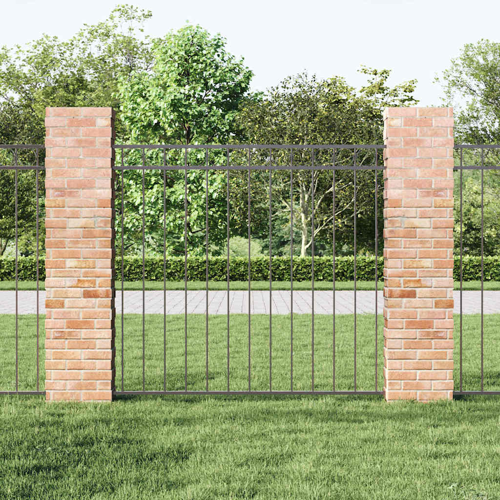 Hecelement ASSEN Grijs 170 x 120 cm Staal is nu te koop bij PeponiXL, paradijselijk wonen!