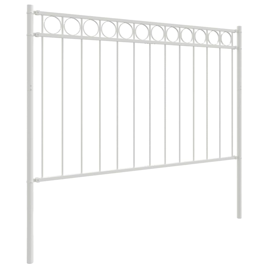 Hecelement Wit 170 x 130 cm Staal is nu te koop bij PeponiXL, paradijselijk wonen!