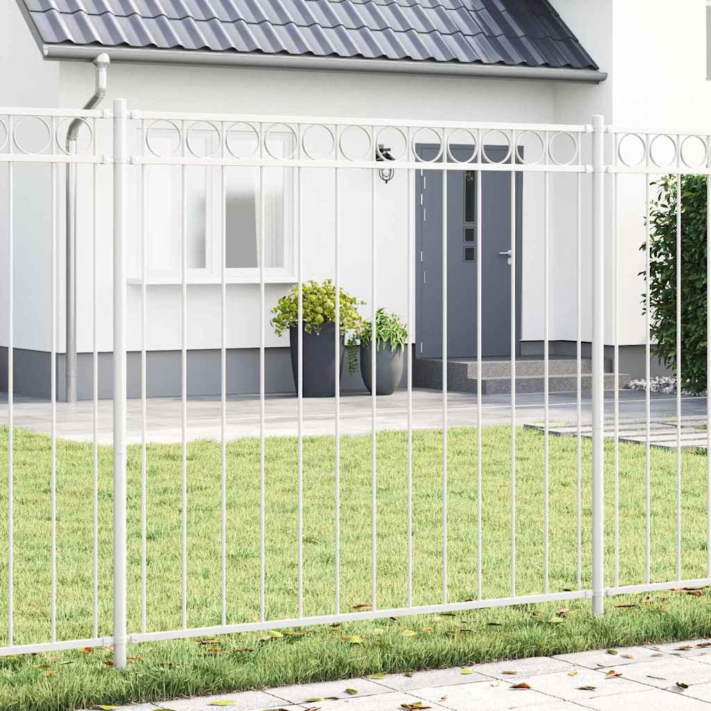 Hecelement ASSEN Wit 170 x 200 cm Staal is nu te koop bij PeponiXL, paradijselijk wonen!