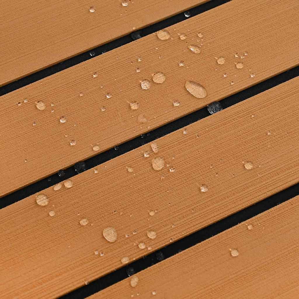 Bootvloer Bruin en zwart 240 x 90 cm EVA-schuim is nu te koop bij PeponiXL, paradijselijk wonen!