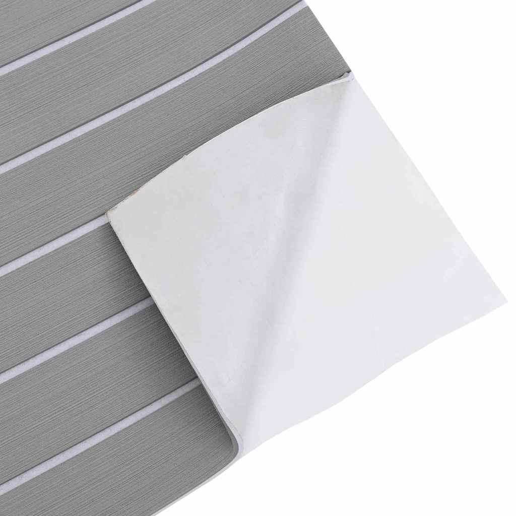 Bootvloer Lichtgrijs en wit 240 x 90 cm EVA-schuim is nu te koop bij PeponiXL, paradijselijk wonen!