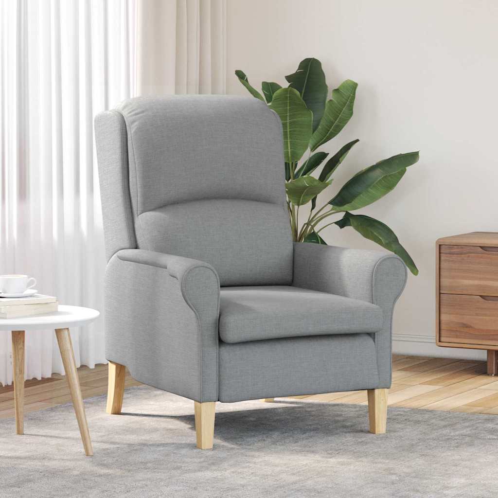 Fauteuil Lichtgrijs Stof is nu te koop bij PeponiXL, paradijselijk wonen!