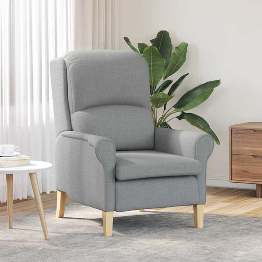 Fauteuil Lichtgrijs Stof is nu te koop bij PeponiXL, paradijselijk wonen!
