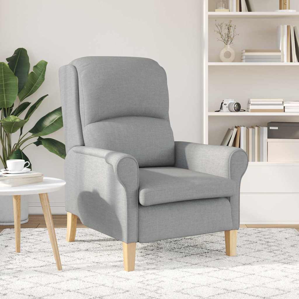 Fauteuil Lichtgrijs Stof is nu te koop bij PeponiXL, paradijselijk wonen!