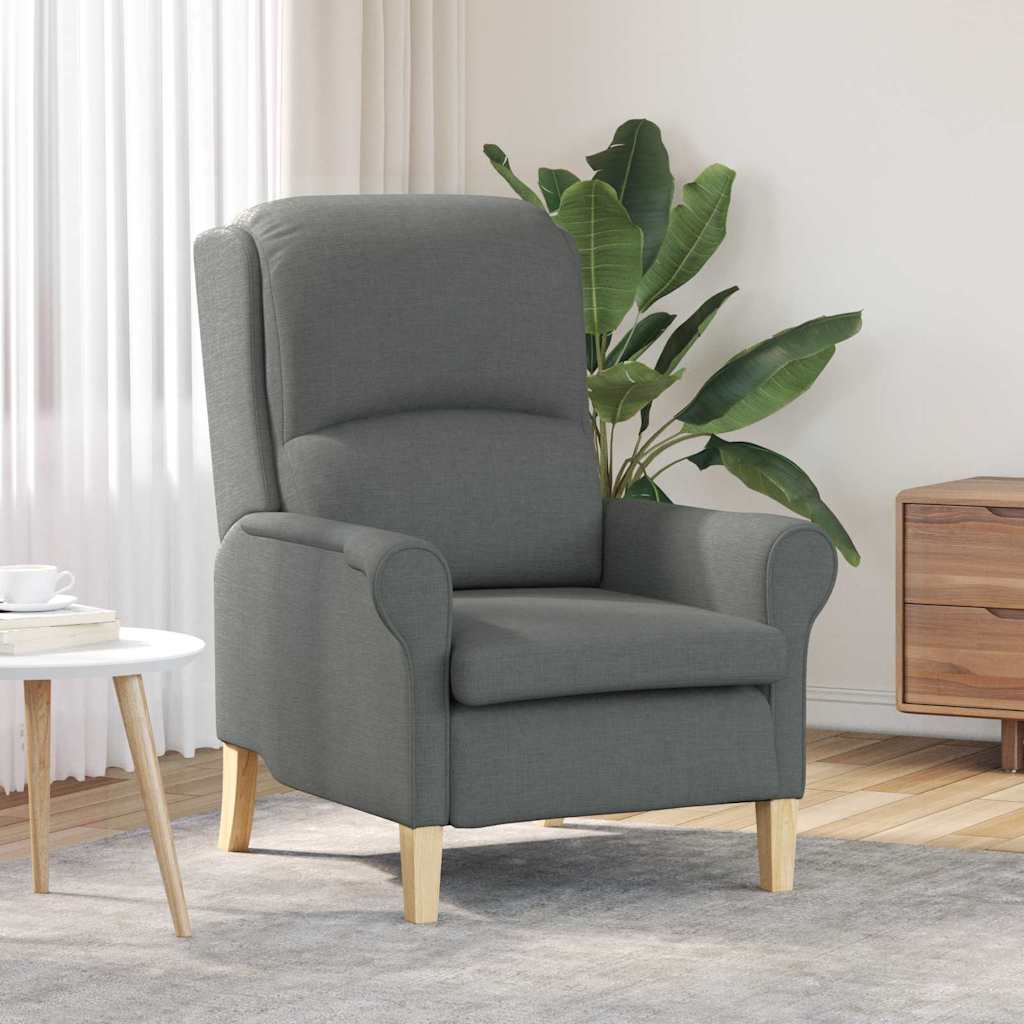 Fauteuil Donkergrijs Stof is nu te koop bij PeponiXL, paradijselijk wonen!