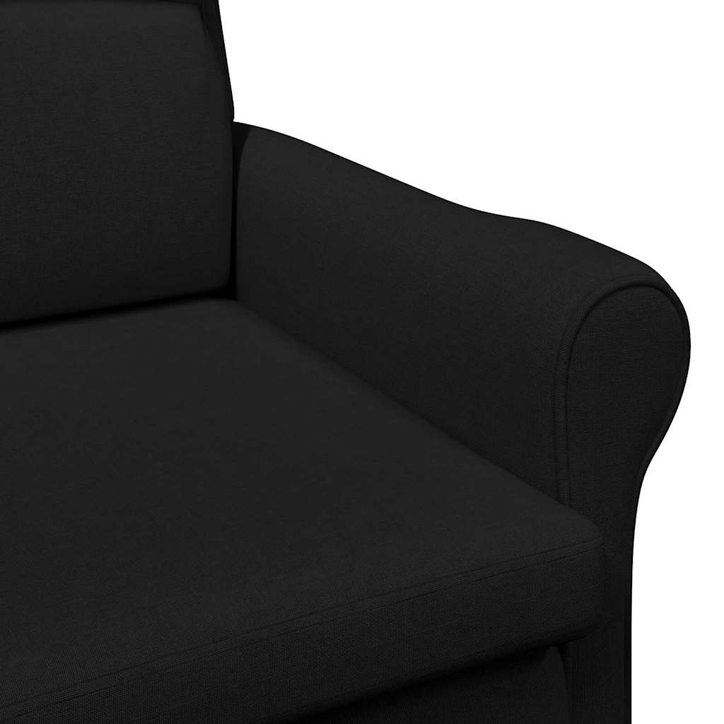 Fauteuil Zwart Stof is nu te koop bij PeponiXL, paradijselijk wonen!