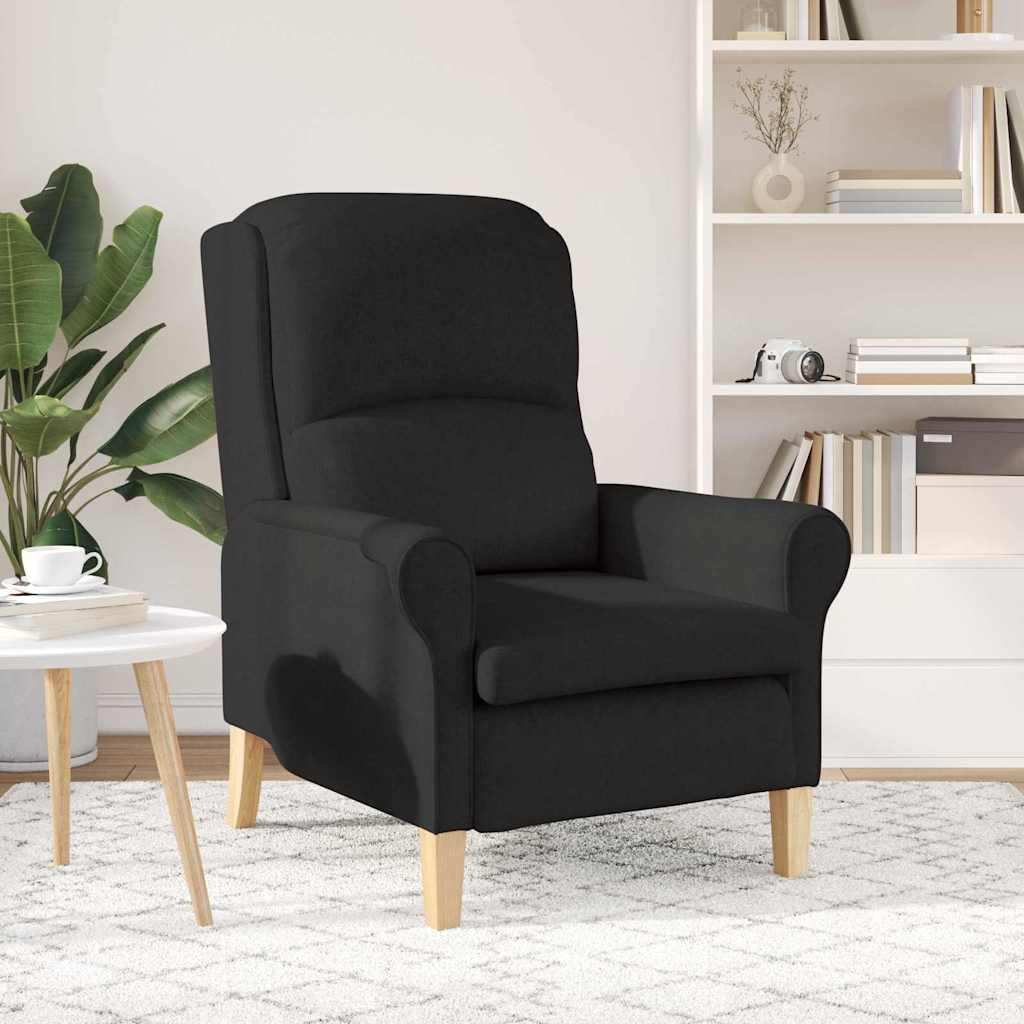 Fauteuil Zwart Stof is nu te koop bij PeponiXL, paradijselijk wonen!
