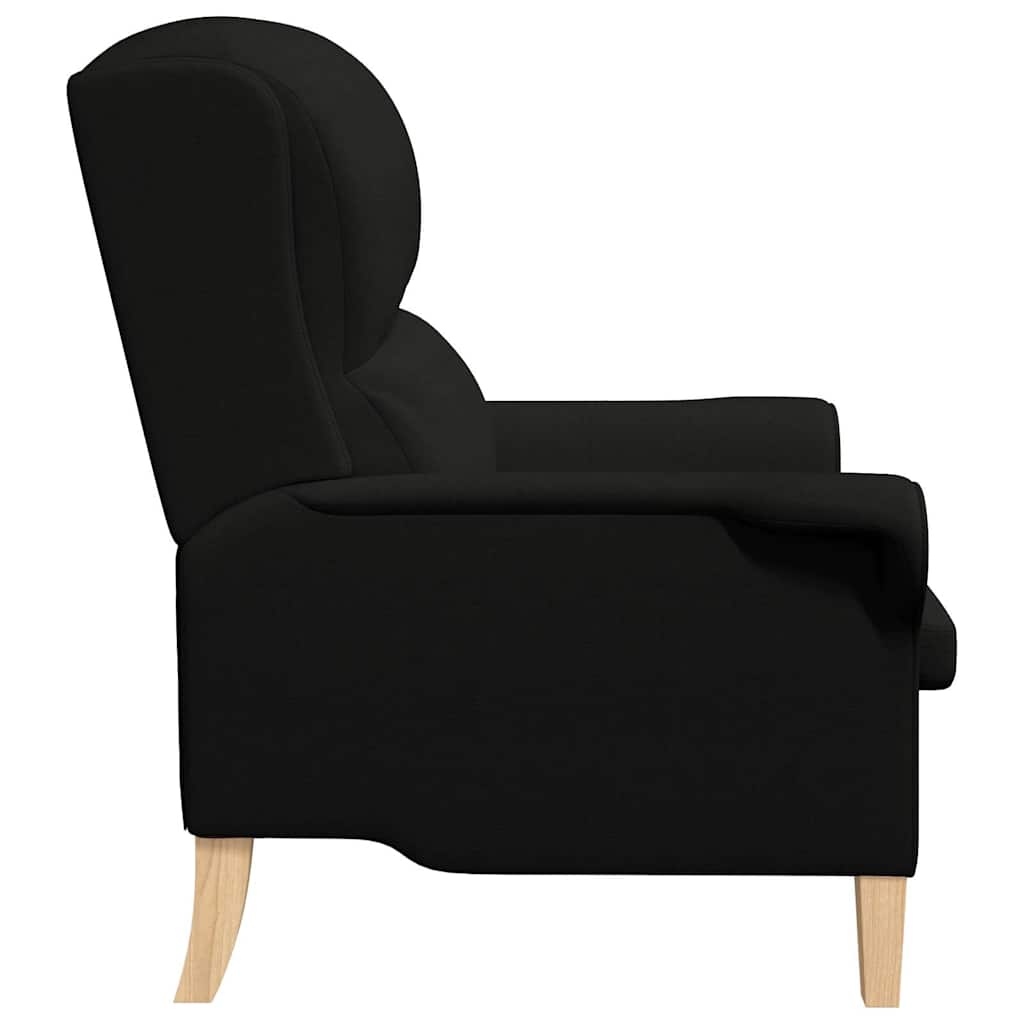 Fauteuil Zwart Stof is nu te koop bij PeponiXL, paradijselijk wonen!
