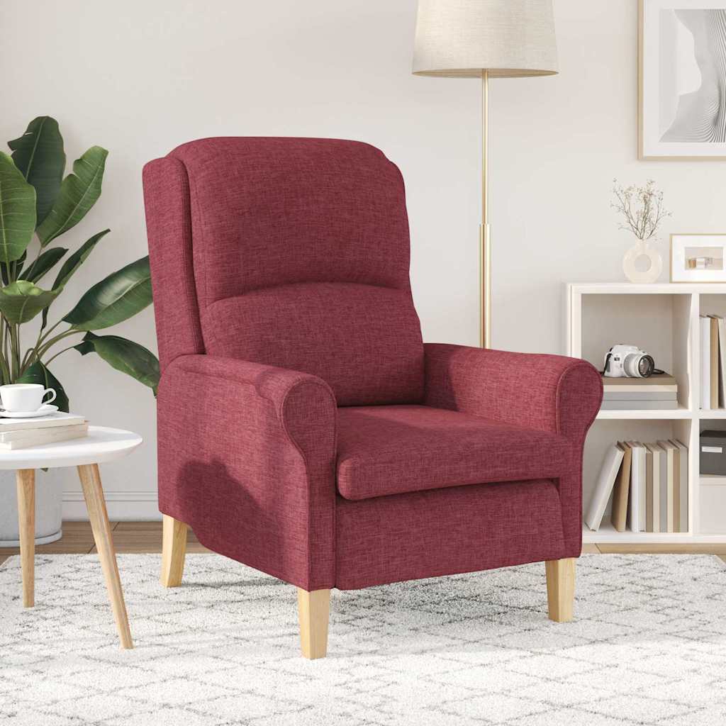Fauteuil Wijnrood Stof is nu te koop bij PeponiXL, paradijselijk wonen!