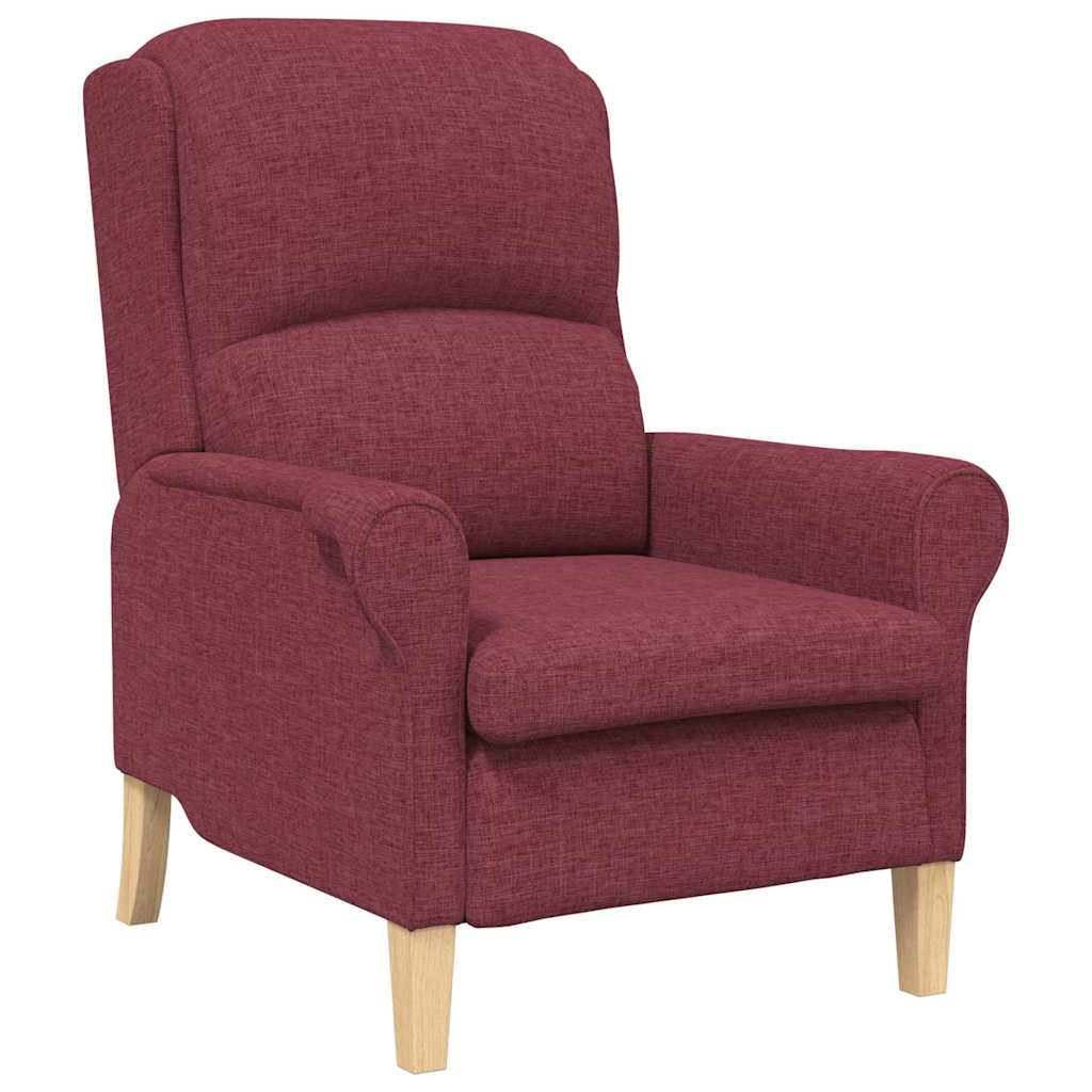 Fauteuil Wijnrood Stof is nu te koop bij PeponiXL, paradijselijk wonen!