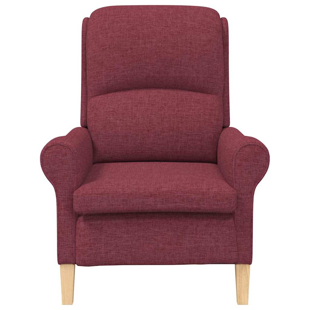 Fauteuil Wijnrood Stof is nu te koop bij PeponiXL, paradijselijk wonen!